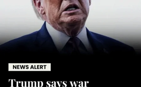 Trump Says Iran War Could Last Four Weeks, Signals Openness to Talks