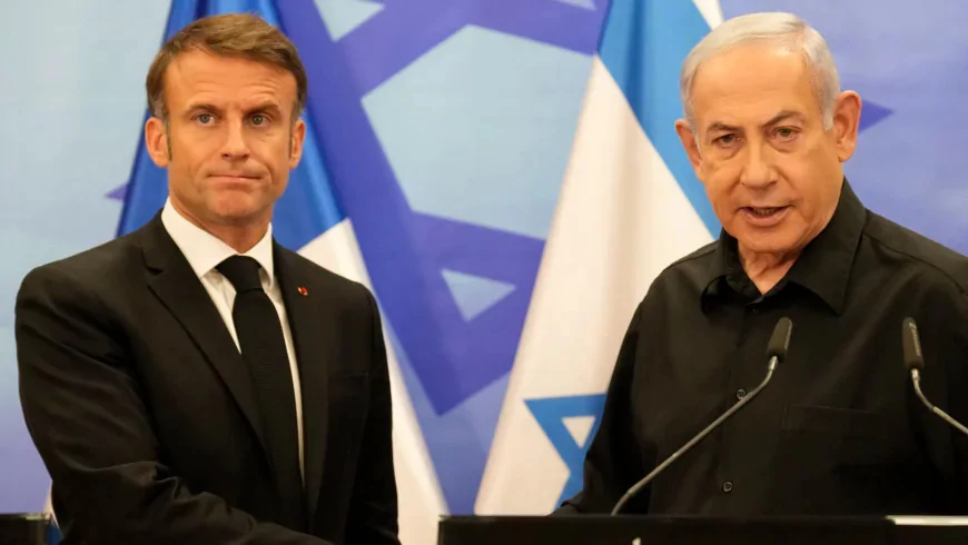Macron Demands Netanyahu Halt Plans for Lebanon Ground Offensive
