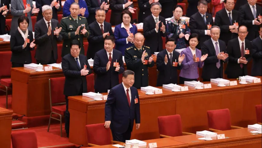 China Sets Lowest Growth Target Since 1991 at NPC as Military Purged